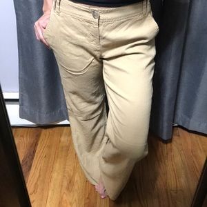 Banana Republic stretch linen pants size 0